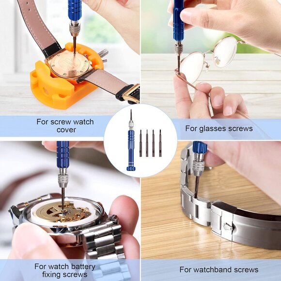 Watch Repair Kit, for Watch Battery Replacement & Watch Link Removal - Picture 5 of 6